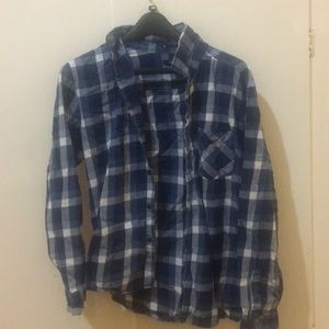 Blue flannel